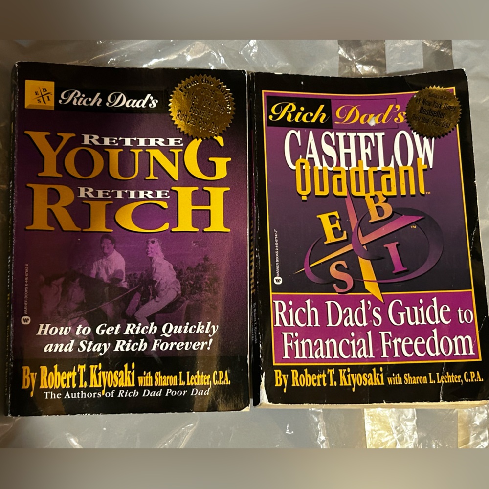 Rich Dad's Financial Books Set